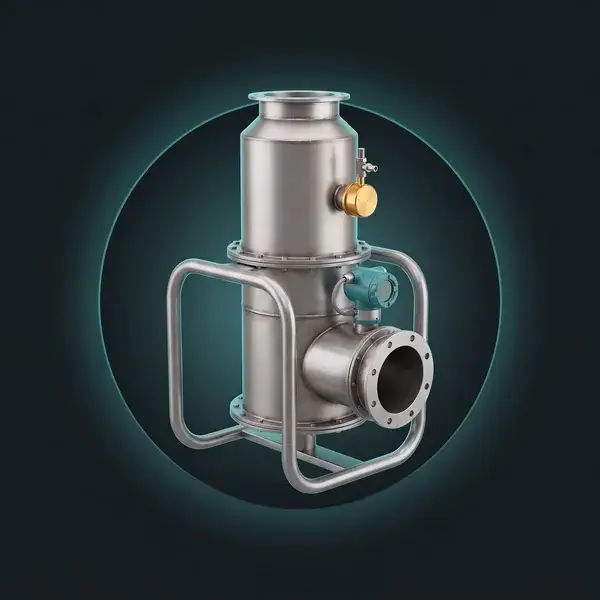 Scrubber with a gold sampling port on its stack: install and stack test support from air pollution control equipment design